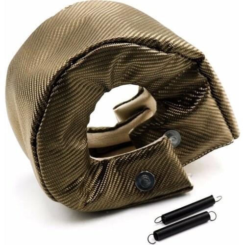 Titanium T6 Turbo Charger Cover Turbo Heat Shield Blanket