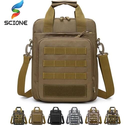 Military Tactical Backpack Camouflage Molle Bag Shoulder Hiking Camping Climbing Crossbody Daypack 600D Hunting Outdoor XA252Y