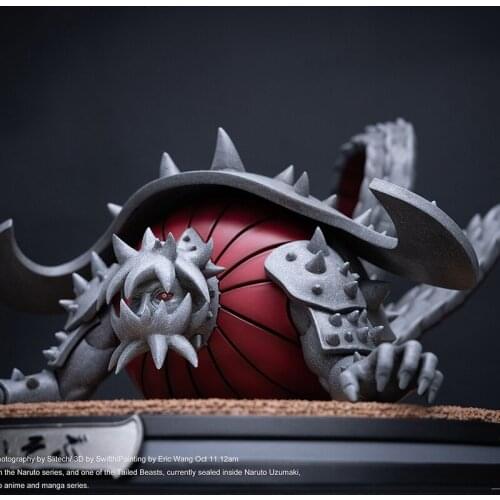 [Yihong] LX Mold Soul Hall Three Tailed Beast GK Limited Statue Hand-Made Figures Model