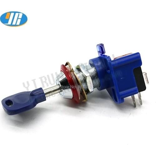 27mm Lock With Key 3pin micro switch Fishing game machine credit lock slot game fish hunter game accessories