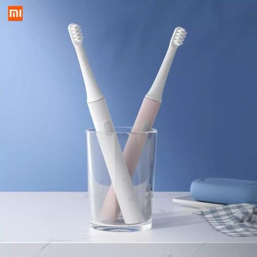 Xiaomi Mijia Electric Sonic Toothbrush T100 USB Rechargeable Adult Ultrasonic Automatic Waterproof Xiaomi Tooth Brush For Home