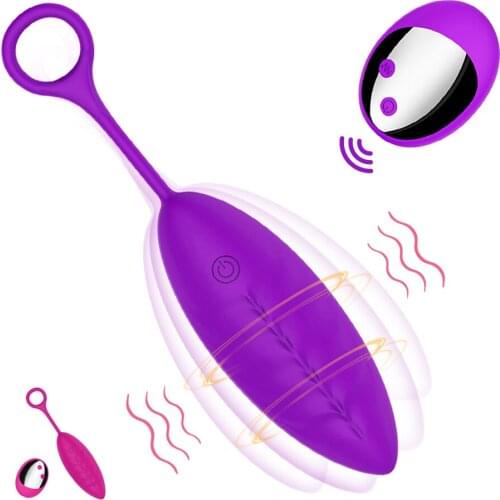 10 Speeds Jump Egg Vibrator Vibrating Egg Silicone Wireless Remote Anal Clitoris Stimulation Sex Toys for Women Adult Products