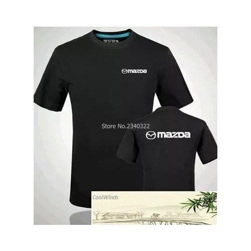 4S shop overalls short-sleeved Mazda T-shirt men summer overalls auto repair shop tooling maintenance T shirt
