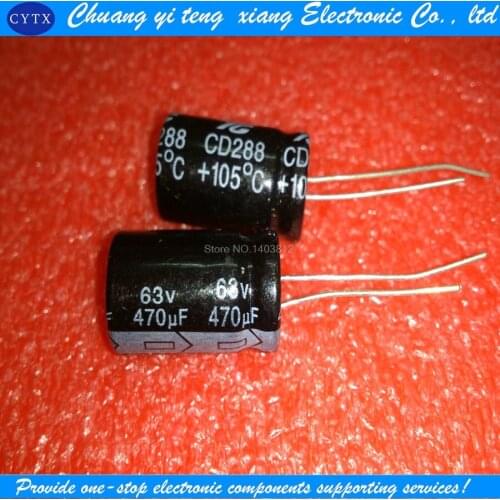 63V470UF 13x20 470UF63V NHG 10pcs/lot