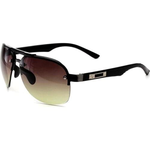 Brand Designer Fashion Unisex Sun Glasses Coating Mirror Sunglasses Round Male Eyewear For MenWomen with