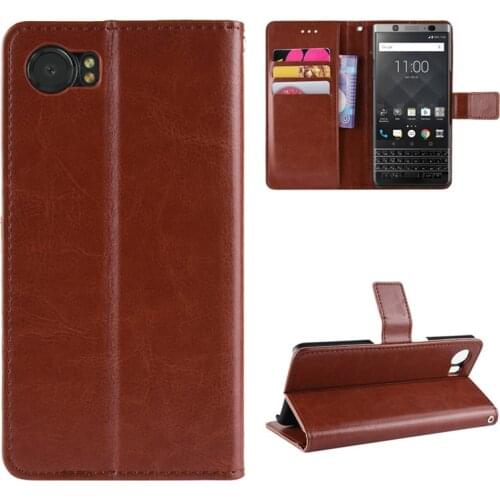 For BlackBerry Keyone Case Cover BlackBerry Keyone Leather Flip Wallet Silicone Case For BlackBerry Keyone DTEK70 Phone Case