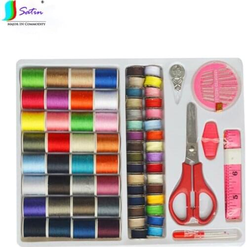 Colorful Thread Spool and Bobbins Spool Set for Sewing Machines DIY Accessory Set S0066H
