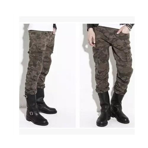 2015 Camouflage pants automobile race off-road pants drop resistance motorcycle ride belt flanchard pants