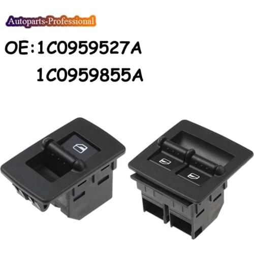 New 1C0959851 1C0959855 1C0959527 Power Master Window switch Button For 1998-2010 VW Volkswagen Beetle 1C0959527A 1C0959855A