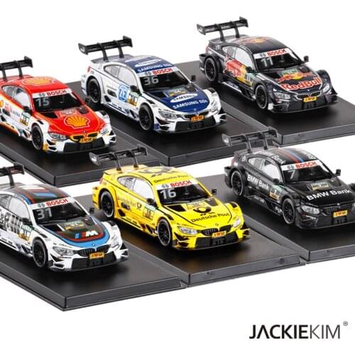 Collectible Alloy Scale Car Models Die-cast coche carro Toys for Children mkd2 auto Vehicle 1:43 BWWM4 DTM Sports Car