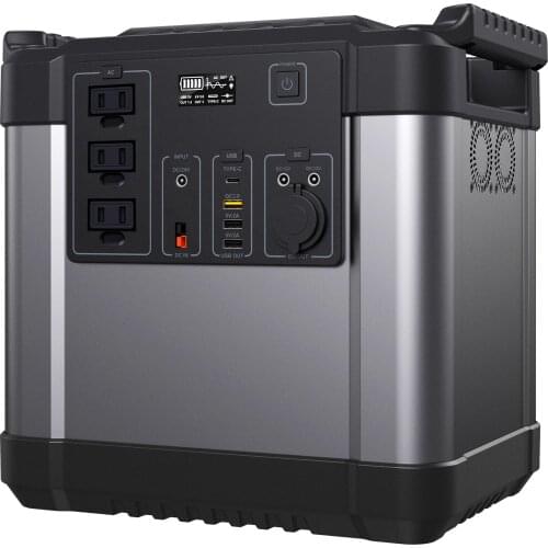 All In One Power Station Portable Solar Generator 2000w Outdoor Power Station 2000w