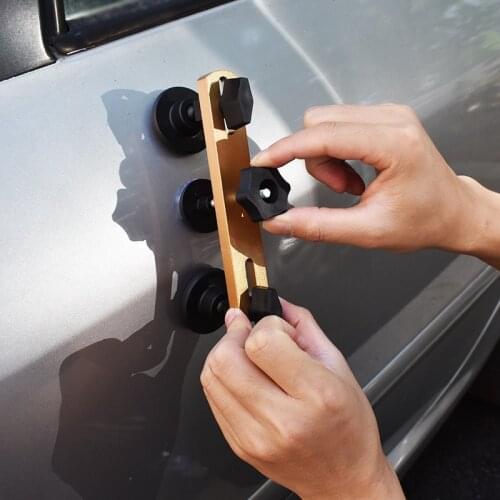 Auto Paintless Dent Repair Kits - Car Dent Puller with Bridge Dent Puller Kit for Automobile Body Motorcycle Refrigerator