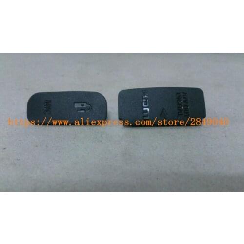 New For CANON T4i 650D RUBBER Cover With USB Rubber Cover Replacement Repair Part