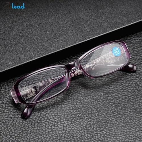 Zilead Reading Glasses Ultralight Presbyopic Eyeglasses Frame Women&Men Computer Anti Blue Rays Optical Glasses 0+1.0...+ 4.0