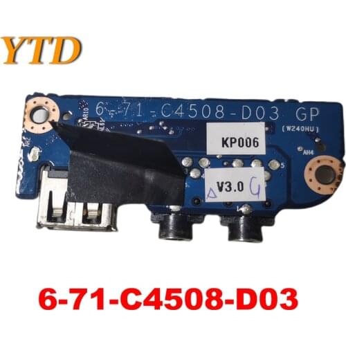 Original for Placa Auxiliar Usb Itautec Infoway 6-71-C4508-D03 tested good free shipping