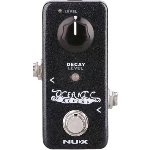 NUX Oceanic Digital Reverb Guitar Effect Pedal Wet/Dry Control Mini Core Stompbox Effect Pedal
