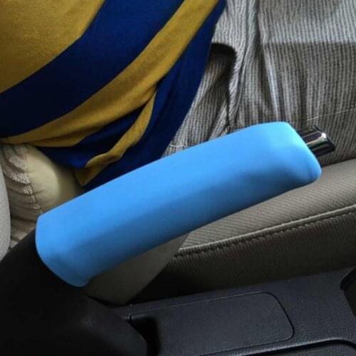 Car Handbrake Cover Sleeve Anti-slip Hand Brake Grip Auto Silicone Accessory subaru toyota auris
