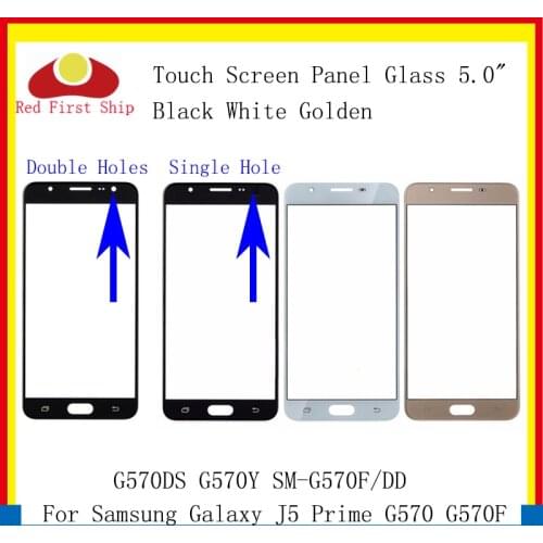 10Pcs/lot Touch Screen For Samsung Galaxy J5 Prime G570 G570F G570DS G570Y Touch Panel Front Outer Lens J5 Prime LCD Glass