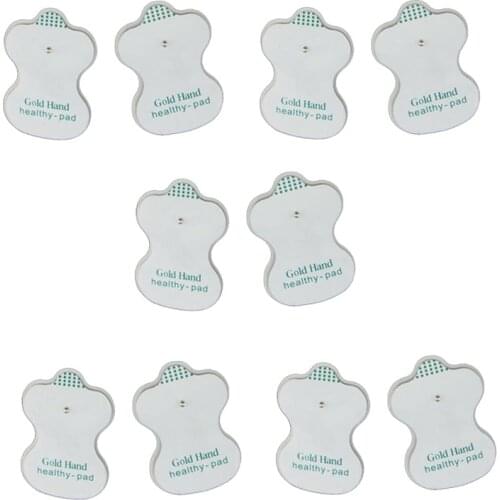 Lot 10PCS Replacement Electrode Pads for Slimming body massager Tens Acupuncture Therapy Machine Massager Healthy pad Patch