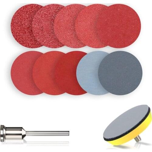 102 Piece Electric Grinding Accessories 2 Inch Sandpaper Set Polished Sandpaper Car Polishing Sand Paper Furniture Polishing
