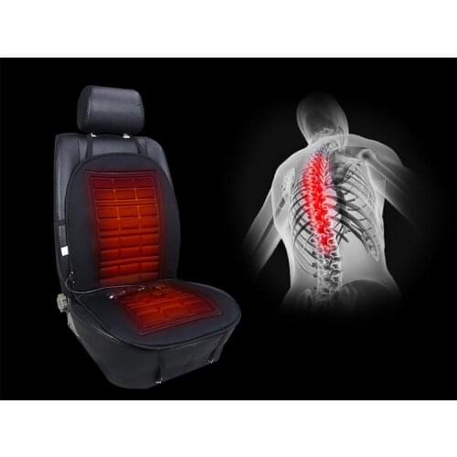 12 v24v winter pads car cushion heating temperature single seat car heating body massage cushion