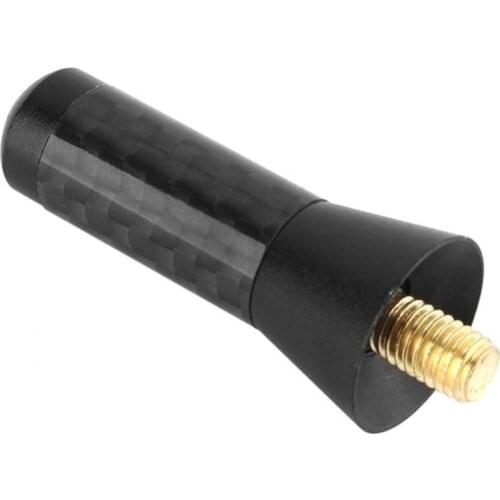 3.5cm Carbon Fiber Auto Vehicle Car Styling Short Antenna Modification Aerial