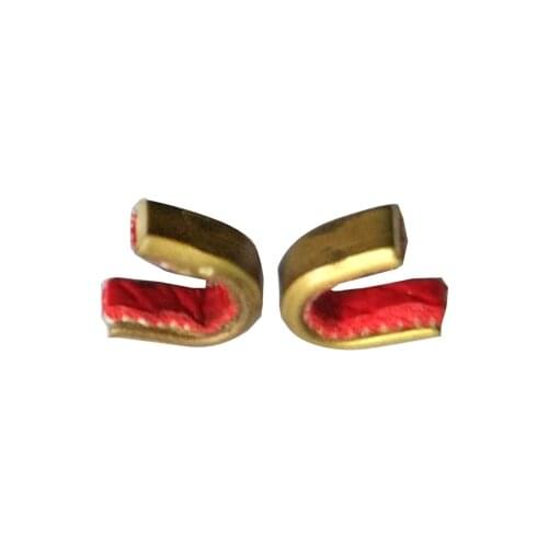 6 Pcs Archery String Nocking Point Brass Nock Buckle Clip Bow String Protect Free Shipping Outdoor Shooting Hunting
