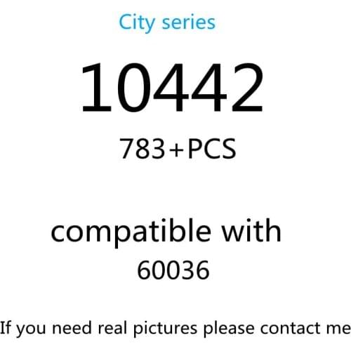 783PCS 10442 Building Block Toy City Series 60036 Assembled Building Blocks Childrens Toy Gifts