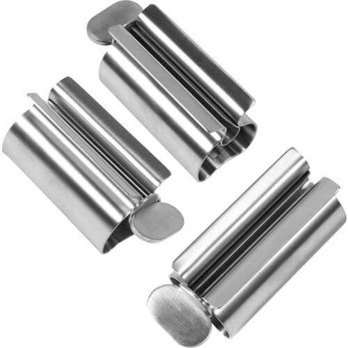 Automatic Toothpaste Dispenser Toothbrush Holder Wall Toothpaste Squeezer Rolling Tube Squeezer Bathroom Accessories Set