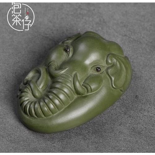 Tea chlorite pet elephant zen tea tray furnishing articles kung fu tea boutique tea for her to play the tea ceremony