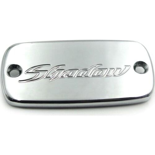Aftermarket free shipping motor parts For Motorcycle Honda Magna 750 Shadow 600 1100 VTX1300 Billet Brake Reservoir Cap CHROME