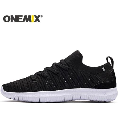 ONEMIX 2021 Summer Men Sports Sneakers Lightweight Running Shoes Women Casual Lace-up Breathable Mesh Walking Jogging Shoes