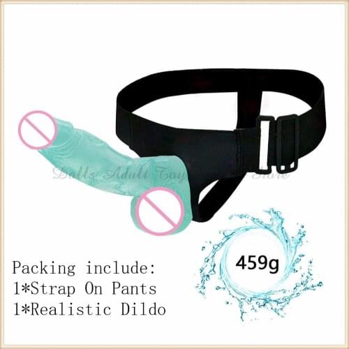 Strap On Realistic Dildo Harness For Woman Lesbian G Spot Masturbation Couples Strapon Dild Panties Adult Game Sex Toys Products