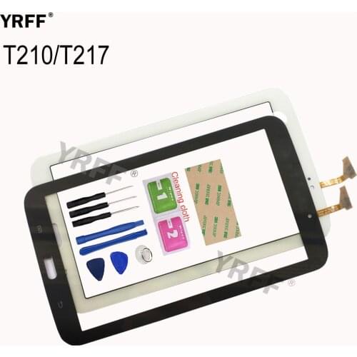 For Samsung Galaxy Tab 3 7.0 SM-T211 T211 SM-T210 T210 T217 Touch Screen Digitizer Sensor Touch Glass Lens Panel