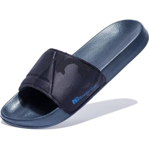 Brand Quality Slippers Men Bathroom Shoes Flat Flip Flops Light Outdoor Beach Sandals Shoes Big Size 50 Dark Camouflage Surface