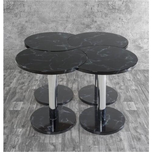 Clover Medium Coffee Table-Zigon Coffee Table made in turkiye