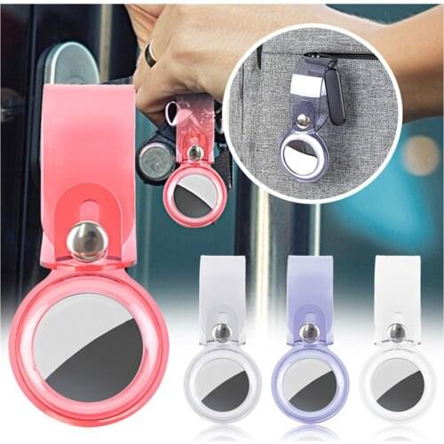 TPU Airtag Case For Apple Airtag Protective Cover Positioning Anti-lost Keychain For Airtags Trackers Case Cover In Stock