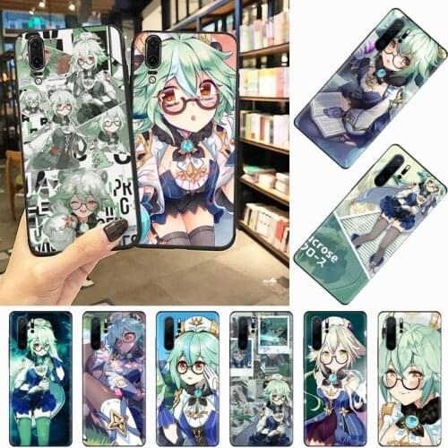 Genshin Impact Sucrose Phone Case For Huawei honor Mate P 10 20 30 40 i 9 8 pro x Lite smart 2019 nova 5t