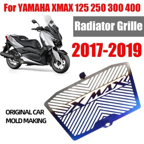 For YAMAHA XMAX300 X-MAX XMAX 250 300 400 125 2017 2018 2019 Motorcycle Radiator Grille Guard Grill Protection Cover Protector