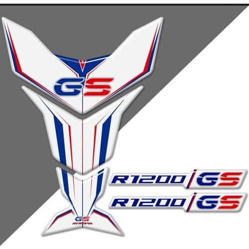 For BMW Tank Pad TankPad Protection Stickers R1200GS R1200 1200 GS GSA Decal ADV Aluminum Trunk Luggage Cases Fairing Fender