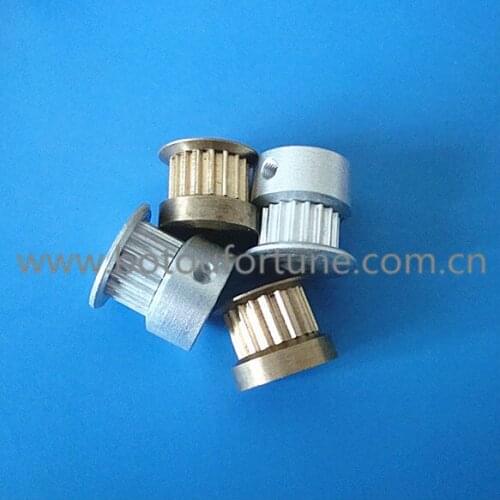 13 teeth XL timing belt pulley aluminium 10mm width 6pcs a pack