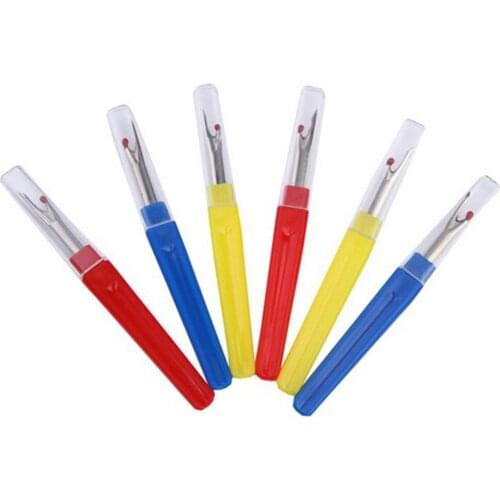 3Pcs New Plastic Seam Ripper Stitch Picker Unpick Thread Cutter Sewing Tool Wholesale