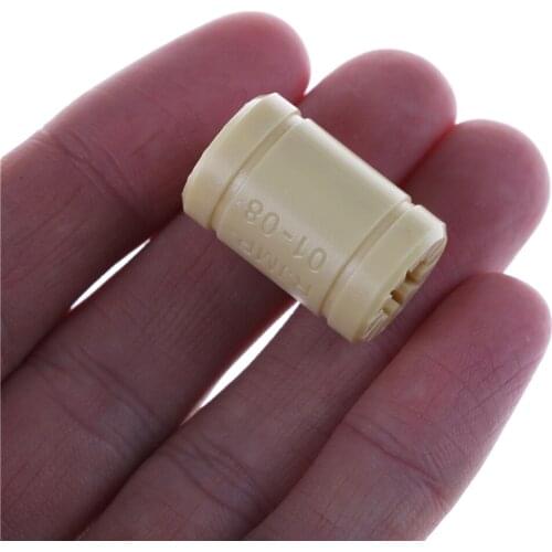 8mm Plastic RJMP Bushing Reprap Prusa Medel 3D Printer Solid Polymer LM8UU Linear Bearing shaft RJMP-01-08 R Solid