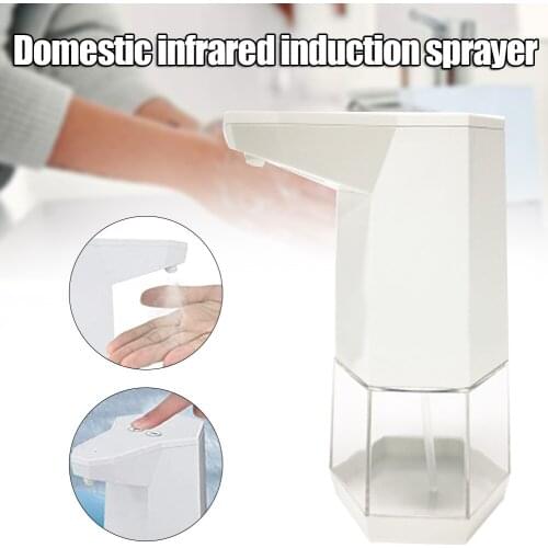 Automatic Dispenser Non-contact Spray 360ml Hand Cleaning Sensor Sprayer for Home Office @LS