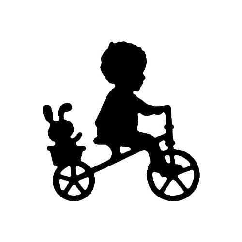 Boy Bike Bunny Cutting Dies Metal Stencils for DIY Scrapbooking Photo Album Paper Cards Craft Decor New 2020 Die