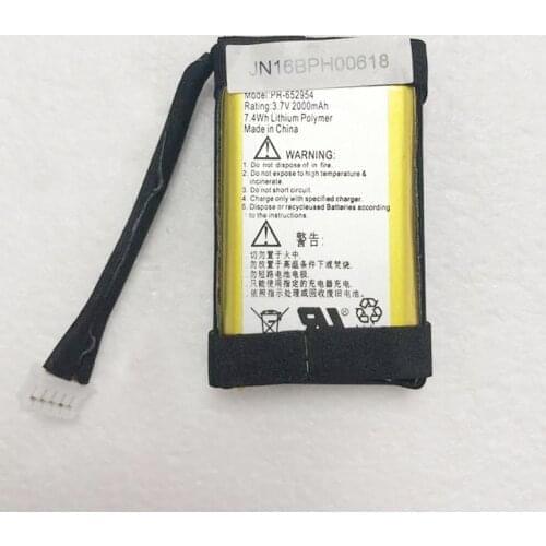New 2000mAh/7.4Wh 3.7V PR-652954 Replacement Battery For JBl Flip 2 Flip II Speaker Built-in Li-ion bateria Li-Polymer Batterie
