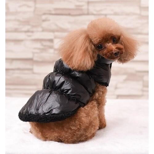 New Winter Warm Dogs Coats Jackets Thicken Waterproof Padded Vest Outfit Outfits For Small Teddy Bear Dog Clothes Chihuahua