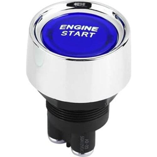 Durable Instantaneous Engine Start Button Switch for Easy Nighttime Visibility Looks Cool Suitable for Car Assembly