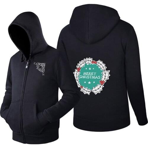 3D Merry Christmas Hoodie Pullover Sweatershirt Top Jacket Coat Unisex Long Sleeve Autumn Winter Warm 3D Clothes