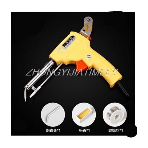Manual soldering tool, electric soldering iron, automatic tin feeding, automatic soldering machine, 60W Luotie tin